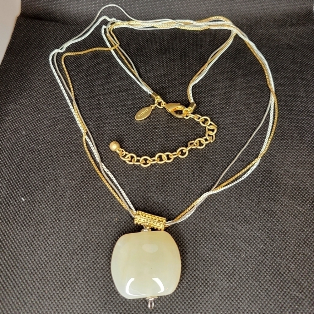 Chicos Multilayer long necklace